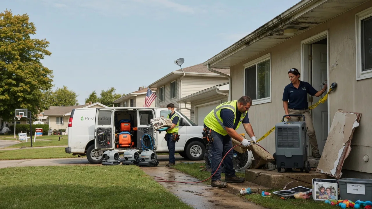 Water Damage Restoration in Summerfield, NC near me